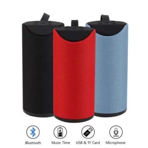 7 Color Portable Wireless Bluetooth Speaker with USB, TF Card & Built-in Microphone